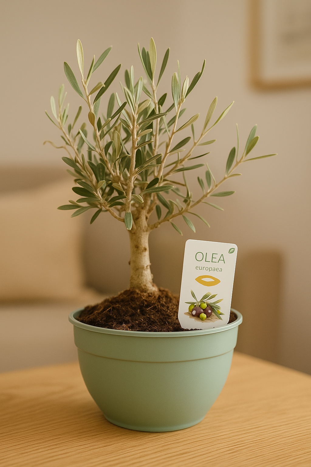 Prebonsái Olivo Pequeño Decorativo | Belleza Mediterránea Compacta para Cualquier Espacio